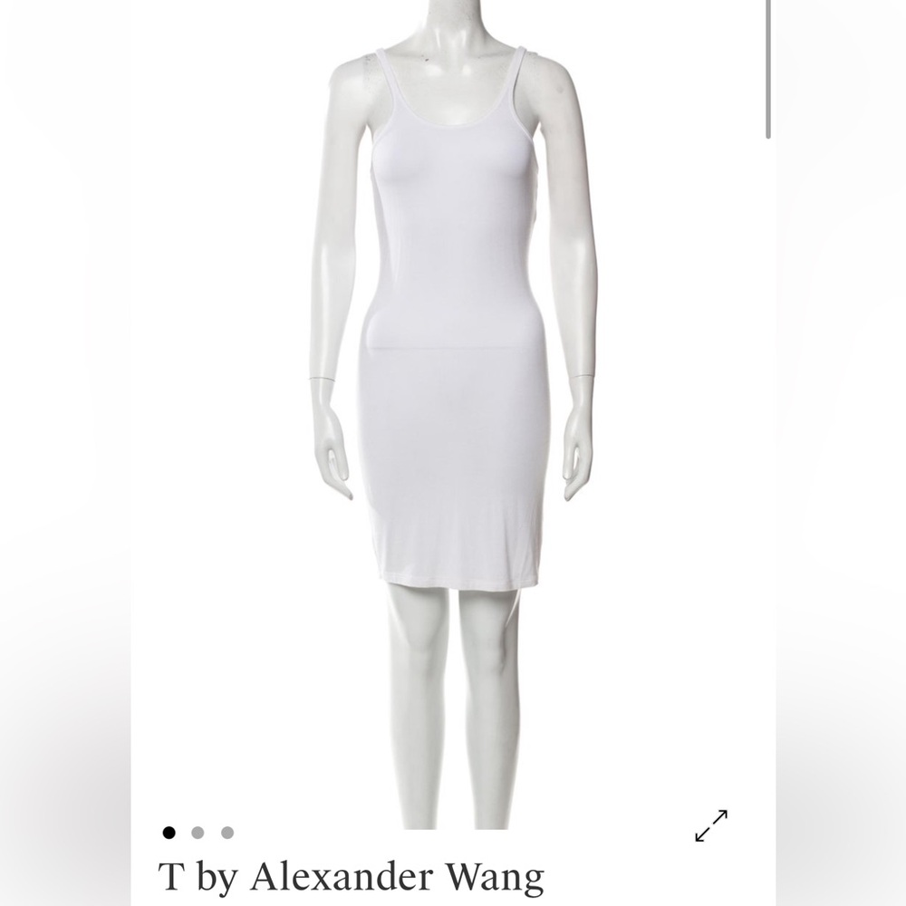 T by Alexander Wang White Dress